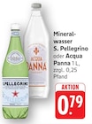 Mineralwasser Angebote von S. Pellegrino bei E center Göppingen für 0,79 €