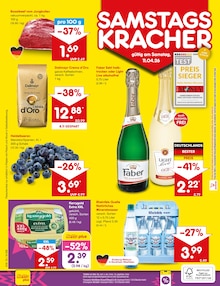 Wasser im Netto Marken-Discount Prospekt "Aktuelle Angebote" mit 63 Seiten (Duisburg)