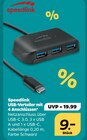 USB-Verteiler mit 4 Anschlüssen von speedlink für 9,00 € bei Netto mit dem Scottie im Angebot USB-Verteiler mit 4 Anschlüssen von speedlink im aktuellen Netto mit dem Scottie Prospekt