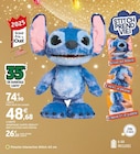 Peluche interactive Stitch 43 cm STITCH en promo à 48,68 € chez Intermarché Peluche interactive Stitch 43 cm STITCH dans le catalogue Intermarché