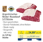 Argentinisches Rinder-Roastbeef 1/2 Stück Angebote von Metro Premium bei METRO Langenfeld für 26,74 €