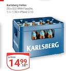 Karlsberg Helles von Karlsberg für 14,99 € bei GLOBUS im Angebot Karlsberg Helles von Karlsberg im aktuellen GLOBUS Prospekt
