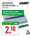 GROSSRAUM-TINTENPATRONE „T10“ im Angebot bei Marktkauf in Herford GROSSRAUM-TINTENPATRONE „T10“ Angebote von LAMY bei Marktkauf Herford für 2,10 €