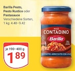 Pesto, Pesto Rustico oder Pastasauce im Angebot bei GLOBUS in Leipzig Pesto, Pesto Rustico oder Pastasauce Angebote von Barilla bei GLOBUS Leipzig für 1,89 €