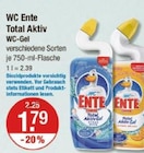 Total Aktiv WC-Gel von WC Ente im aktuellen V-Markt Prospekt für 1,79 €