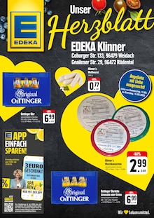 EDEKA Prospekt mit 2 Seiten (Seßlach)