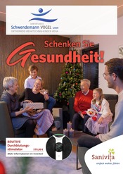 Aktueller Schwendemann-Vogel GmbH Prospekt mit Massagegerät, "Schenken Sie Gesundheit!", Seite 1