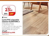 Lame pvc clipsable intenso glentana 2 - ARTENS en promo chez Weldom Orléans à 23,99 €