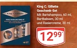 Geschenk-Set Angebote von King C. Gillette bei GLOBUS Gera für 12,99 €