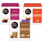 SUR TOUTES LES DOSETTES NESCAFÉ - DOLCE GUSTO X 16 en promo chez Carrefour Market Bourg-en-Bresse