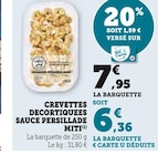 Promo Crevettes decortiquees sauce persillade à 6,36 € dans le catalogue U Express à Guyancourt