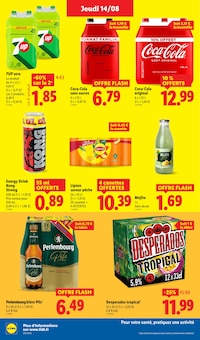 Promotion Lipton dans le prospectus Lidl, valable du 14/08/2025 au 20/08/2025 Promo Lipton dans le catalogue Lidl du moment à la page 24