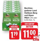 Haltbare Berg und Alpen Milch bei EDEKA im Walldorf Prospekt für 1,19 €