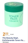 Exfolierende Toner-Pads im Angebot bei Action in Frankfurt Exfolierende Toner-Pads Angebote von The Beauty Dept. bei Action Frankfurt für 2,22 €