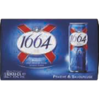 Biere blonde 5,5° - 1664 en promo chez Super U Nantes à 6,43 €