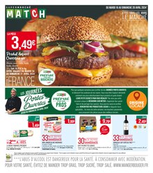 Prospectus Supermarchés Match à Vitry-sur-Orne, "C'EST TOUS LES JOURS LE MARCHÉ", 24 pages de promos valables du 16/04/2024 au 28/04/2024