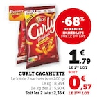 Promo Curly cacahuete à 0,57 € dans le catalogue Super U à Frignicourt