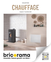 Prospectus Bricorama, "COLLECTION CHAUFFAGE", 40 pages, 26/09/2023 - 29/10/2023
