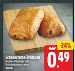 Schokocreme-Brötchen für 0,49 € bei EDEKA im Angebot Schokocreme-Brötchen im aktuellen EDEKA Prospekt