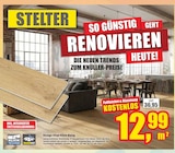 wohnen & sparen Stelter Warendorf - Design-Vinyl-Klick-Belag Angebot im Prospekt Design-Vinyl-Klick-Belag bei wohnen & sparen Stelter im Warendorf Prospekt für 12,99 €