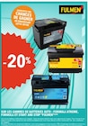 Promo -20% sur les gammes de batteries auto : Formula Xtreme, Formula et Start and Stop "Fulmen"(3)(4) à  dans le catalogue E.Leclerc à Limoges