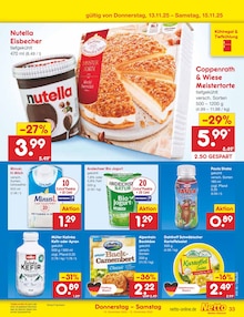 Nutella im aktuellen Netto Marken-Discount Prospekt (Augsburg) Nutella im Netto Marken-Discount Prospekt "Aktuelle Angebote" mit 63 Seiten (Augsburg)