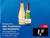 Sekt, Fruchtsecco oder Alkoholfrei von Rotkäppchen im aktuellen Konsum Prospekt für 1,11 €