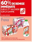 Promo 60% de remise immédiate sur le 2ème au choix sur la gamme Yop à  dans le catalogue Auchan Supermarché à Golbey