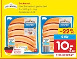 Bockwurst bei Netto Marken-Discount im Eisenhüttenstadt Prospekt für 10,00 €