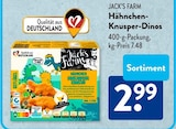 Hähnchen-Knusper-Dinos von JACK’S FARM im aktuellen ALDI SÜD Prospekt