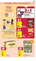 Prix et réduction Nescafé dans le prospectus Carrefour Market en cours Offre Nescafé dans le catalogue Carrefour Market du moment à la page 37