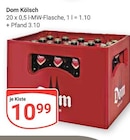 Dom Kölsch Angebote bei GLOBUS Hürth für 10,99 €