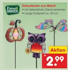 Dekostecker aus Metall im Angebot bei Netto Marken-Discount in Buxtehude Dekostecker aus Metall Angebote von Garten Paradies bei Netto Marken-Discount Buxtehude für 2,99 €