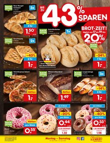 Brot im Netto Marken-Discount Prospekt "Aktuelle Angebote" mit 65 Seiten (Hagen (Stadt der FernUniversität))