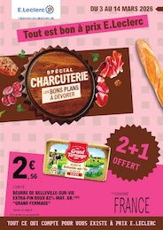 Catalogue Supermarchés de E.Leclerc à Sainte-Mère-Église Prospectus E.Leclerc à Sainte-Mère-Église, "Tout est bon à prix E.Leclerc", 48 pages, 03/03/2026 - 14/03/2026