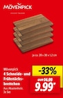 4 Schneide- und Frühstücksbrettchen von Mövenpick für 9,99 € bei Lidl im Angebot 4 Schneide- und Frühstücksbrettchen von Mövenpick im aktuellen Lidl Prospekt