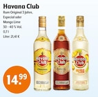 Aktuelles Rum Original 3 Jahre oder Especial oder Mango Lime Angebot bei Trink und Spare in Grevenbroich ab 14,99 €