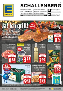 Aktueller EDEKA Leverkusen Prospekt "Aktuelle Angebote" mit 24 Seiten