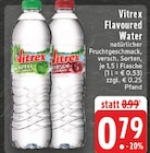 Flavoured Water Apfel Angebote von Vitrex bei E center Ahlen für 0,79 €