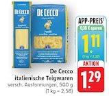 EDEKA - italienische Teigwaren Angebot im Prospekt italienische Teigwaren bei EDEKA im Prospekt "" für 1,11 €