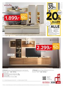 Wohnwand Angebot im XXXLutz Möbelhäuser Prospekt, gültig von 14.07.2025 bis 20.07.2025 Wohnwand Angebot im aktuellen XXXLutz Möbelhäuser Prospekt auf Seite 17