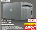 Haushaltskleingeräte im Netto Marken-Discount Prospekt ONE Batteriespeicher von Solakon im aktuellen Netto Marken-Discount Prospekt für 699,99 €