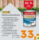 Aktuelle Farbe Angebote bei Globus-Baumarkt in Düsseldorf Aktuelles Wetterschutzfarbe Angebot bei Globus-Baumarkt in Düsseldorf ab 33,00 €