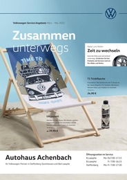 Volkswagen Prospekt für Bad Laasphe mit 1 Seite Volkswagen Prospekt für Bad Laasphe: Unsere Glanzstücke, 1 Seite, 01.03.2022 - 31.05.2022