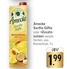 Sanfte Säfte Multivitamin im Angebot bei EDEKA in Kirchheim Sanfte Säfte Multivitamin Angebote von Amecke bei EDEKA Kirchheim für 1,99 €