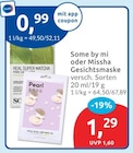 Some by mi oder Missha Gesichtsmaske bei budni im Timmendorfer Strand Prospekt für 0,99 €