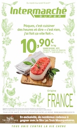 Catalogue Intermarché avec 40 pages de promos Prospectus Intermarché, "Pâques, c’est cuisiner des heures et dire « c’est rien, j’ai fait ça vite fait ».", pages, 04/04/2023 - 10/04/2023