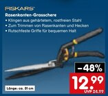 Rasenkanten-Grasschere im Angebot bei Netto Marken-Discount in Sindelfingen Rasenkanten-Grasschere Angebote von Fiskars bei Netto Marken-Discount Sindelfingen für 12,99 €