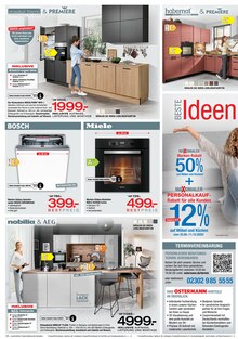 Geschirrspüler im Ostermann Prospekt "Beste Ideen für Ihre neuen Möbel - Das Zuhause des Wohnens" mit 16 Seiten (Bergisch Gladbach)