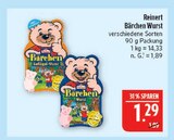 Bärchen Geflügel-Wurst Angebote von Reinert bei Marktkauf Bautzen für 1,29 €